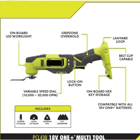 PCL1600K2 18V Cordless 6-Tool Combo Kit