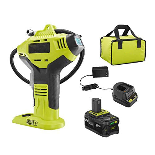Cordless High Pressure Inflator with Digital Gauge, High Capacity Lithium-Ion Battery