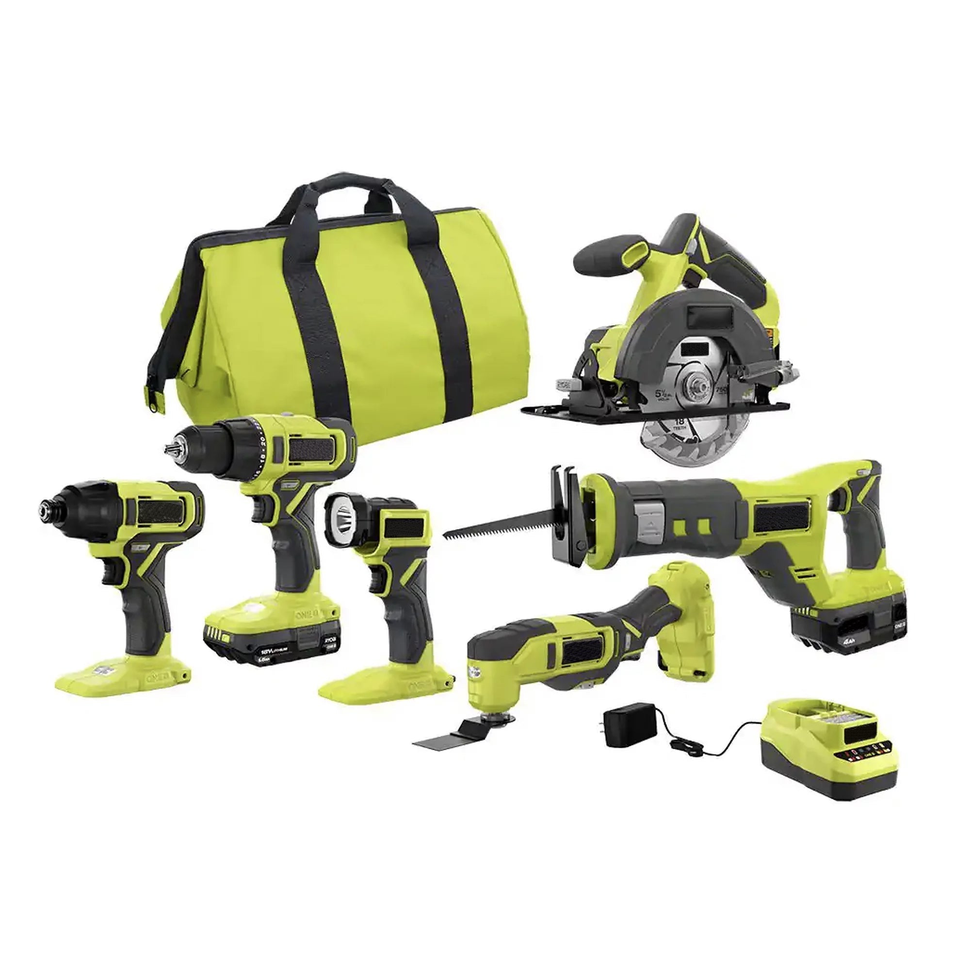 PCL1600K2 18V Cordless 6-Tool Combo Kit