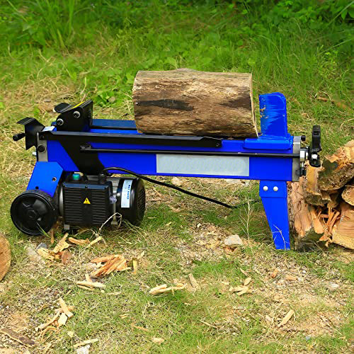 Log Splitter 6.5 Ton, Wood Splitter Electric Powered 15Amp with Hydraulic Ram