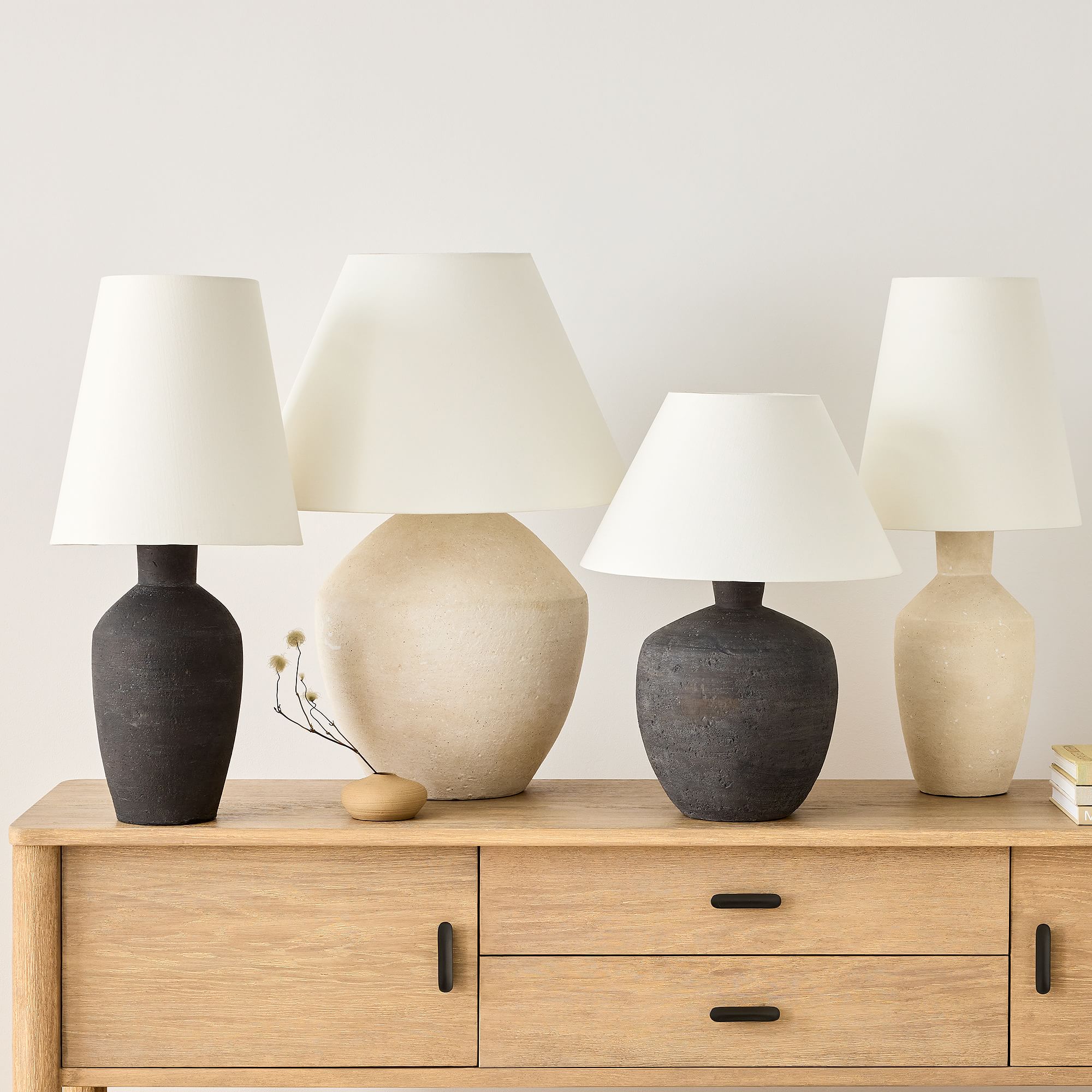 Form Studies Ceramic Table Lamp (24"–36")