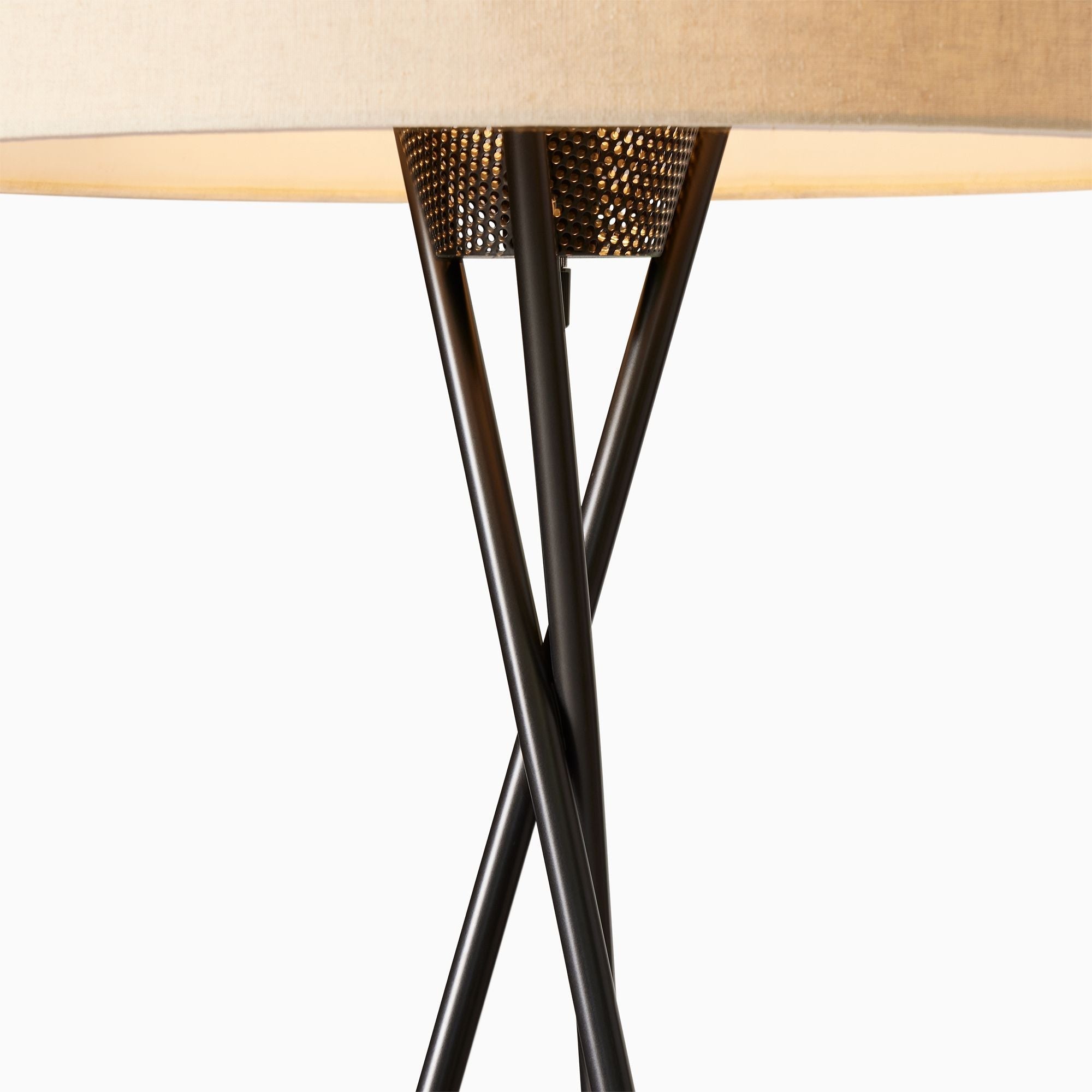 Mid-Century Tripod Floor Lamp (66")