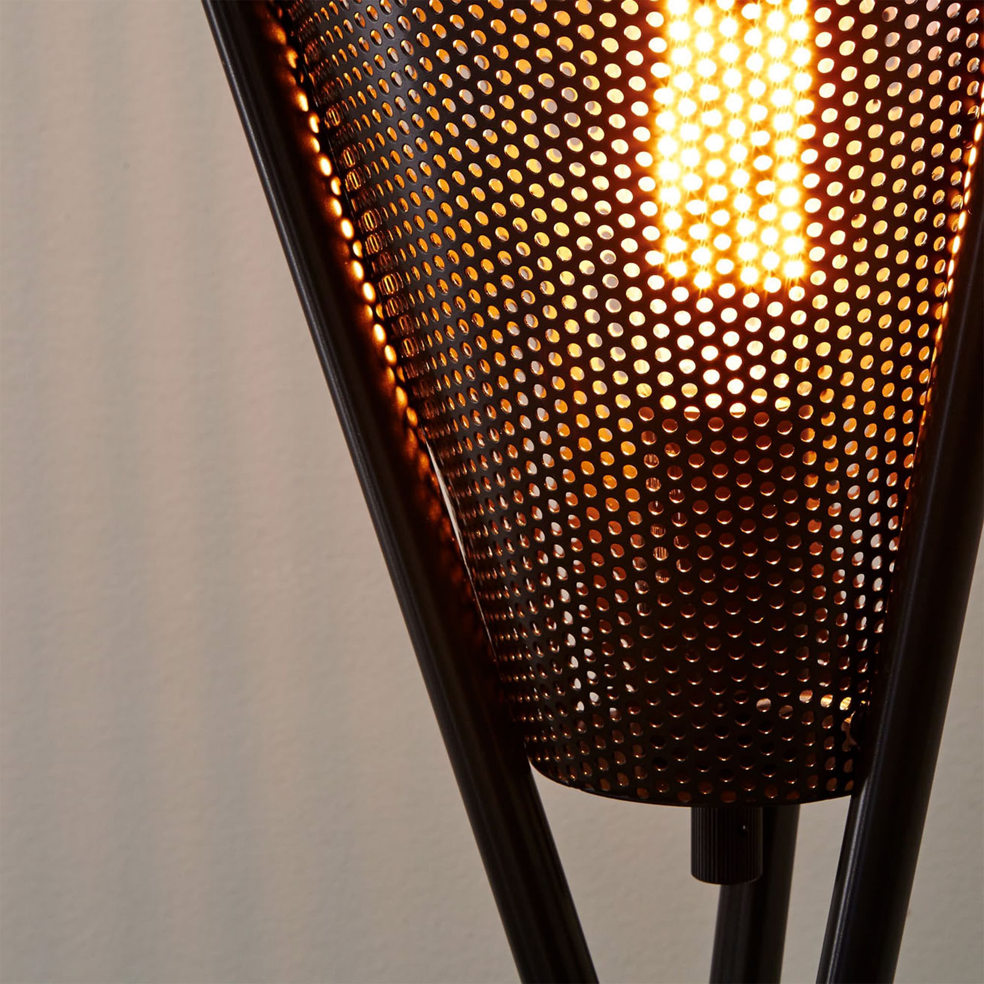 Mid-Century Tripod Floor Lamp (66")