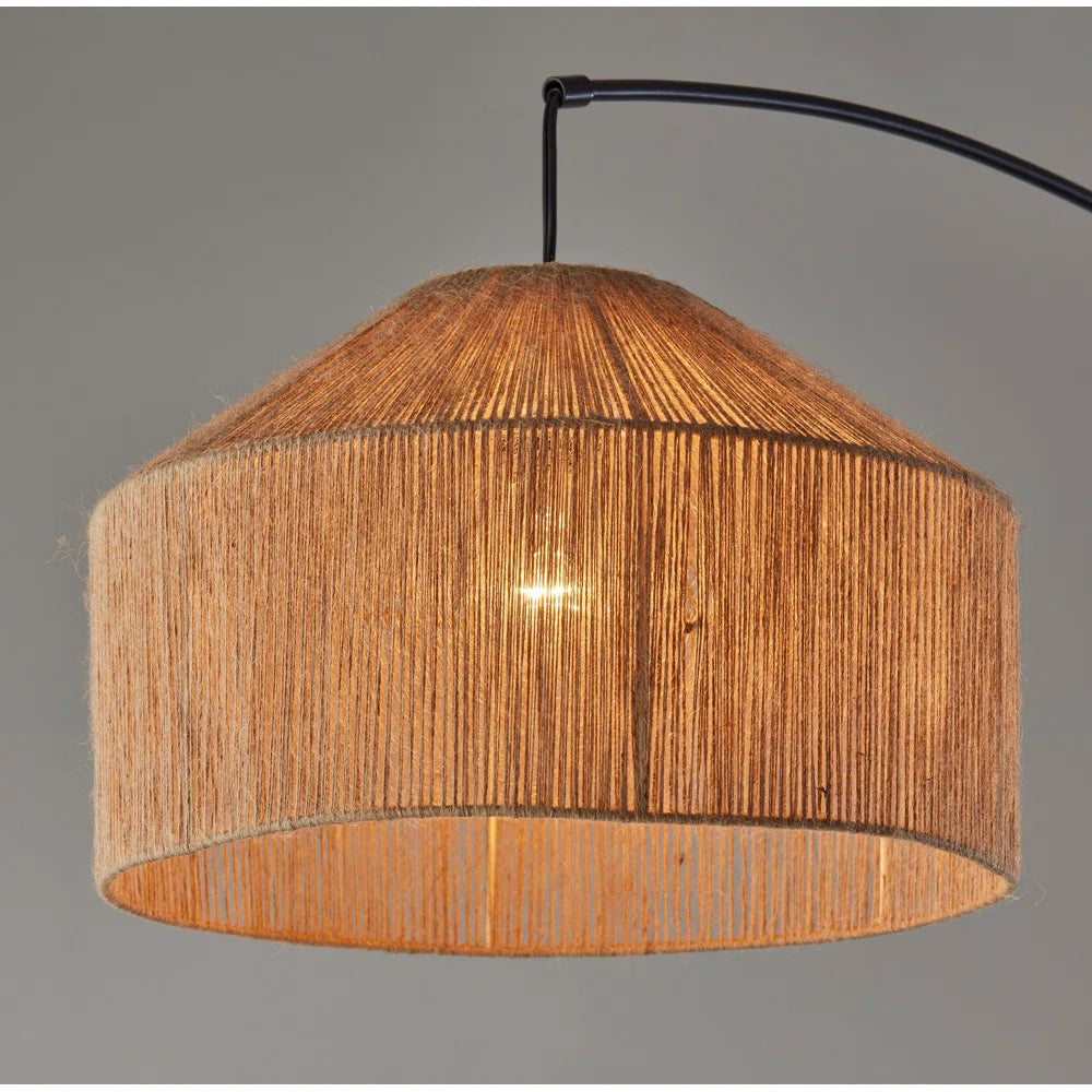 Black Arched Floor Lamp