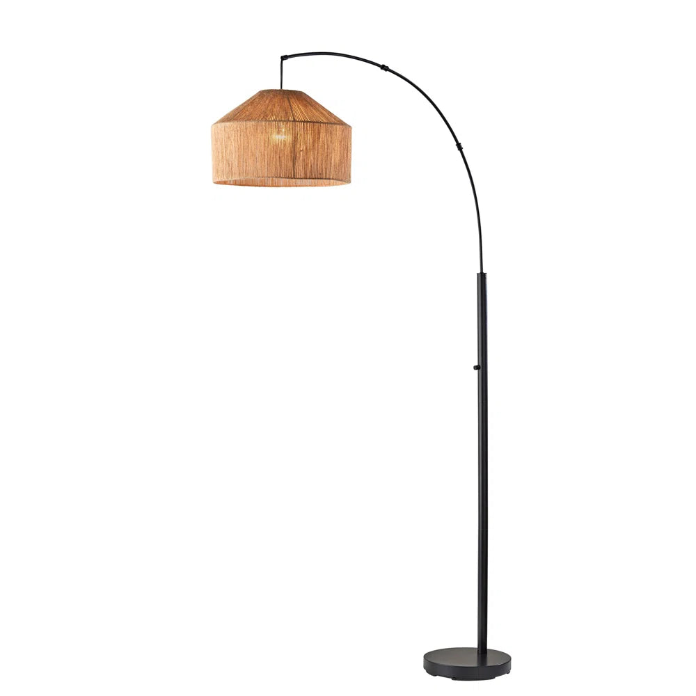 Black Arched Floor Lamp