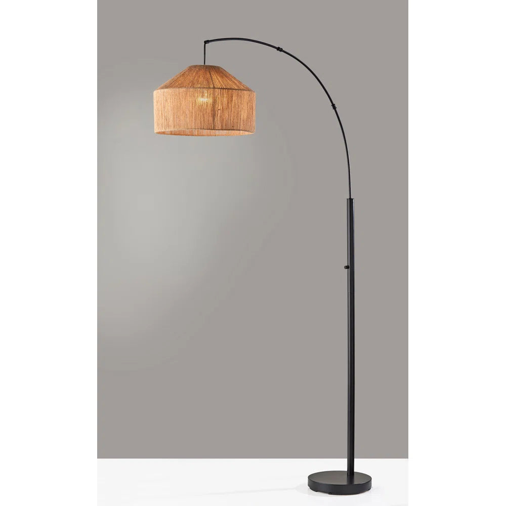 Black Arched Floor Lamp