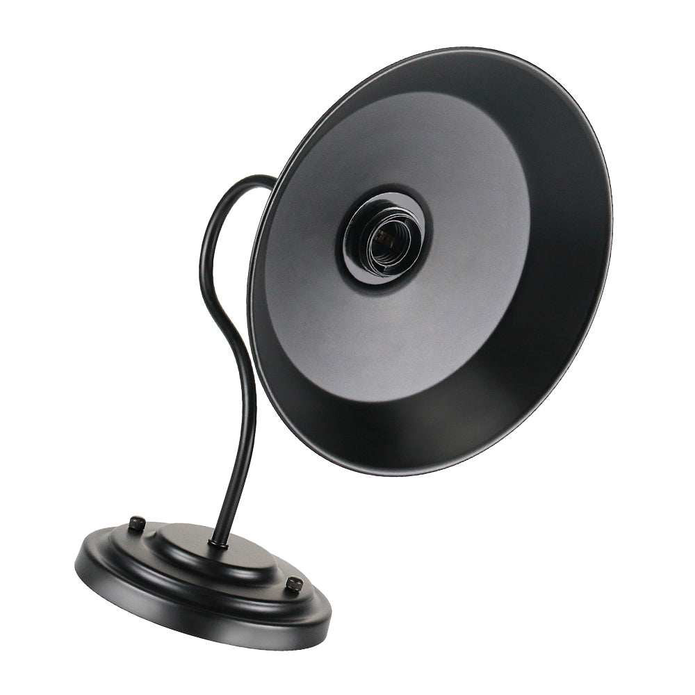 LightessLuxe Industrial Black Wall Sconces