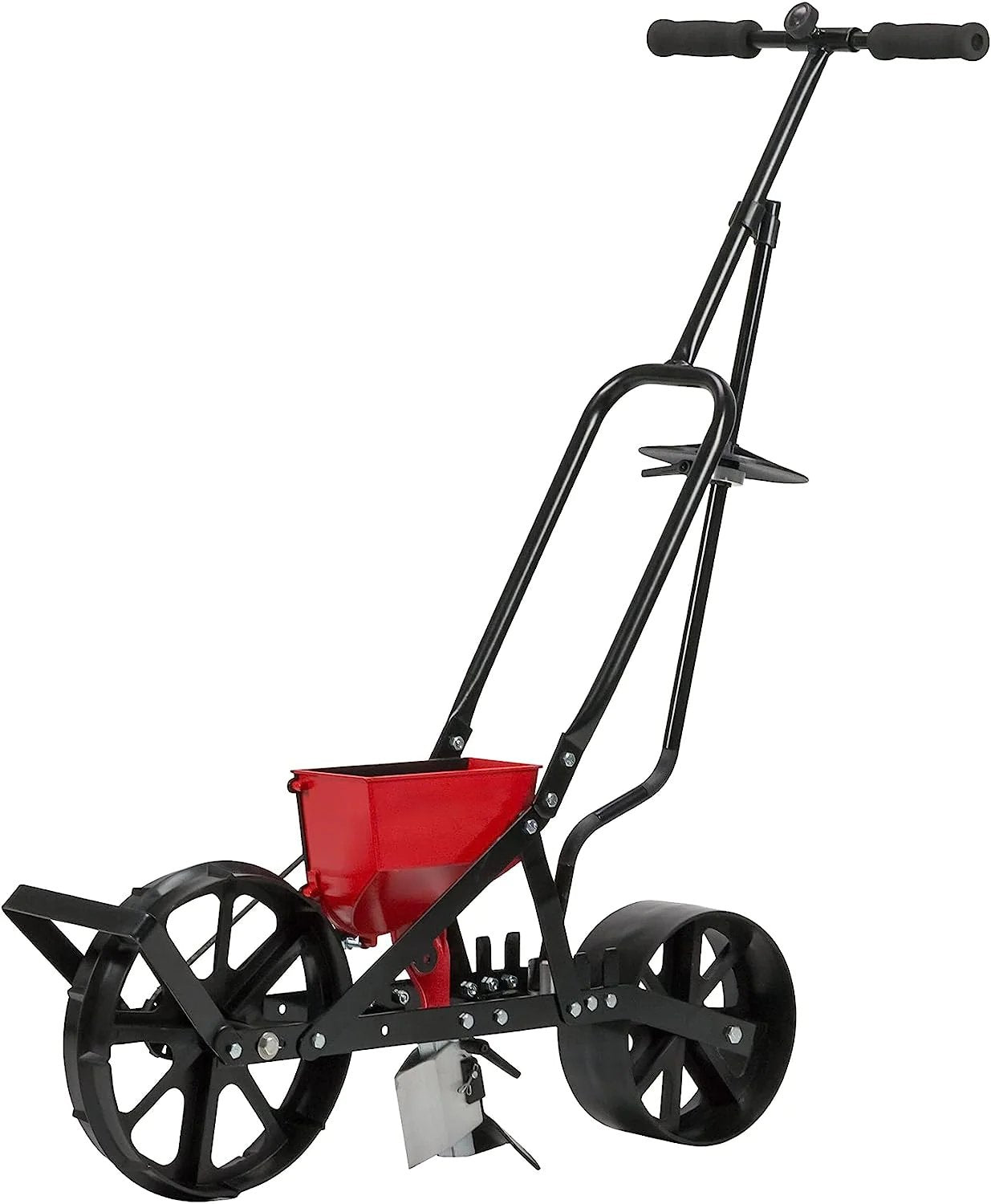 Garden Push seeder With 6 Seed Plates for Up to 20 Varieties Of Seeds