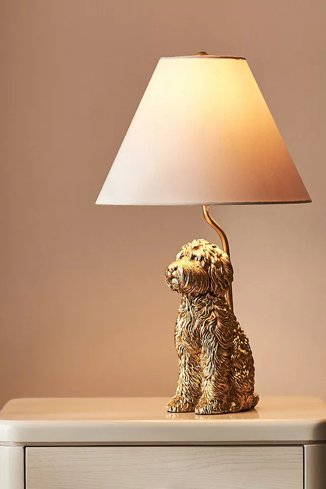 Dog Table Lamp