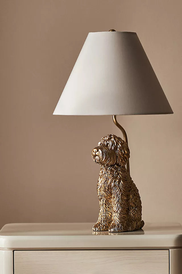 Dog Table Lamp