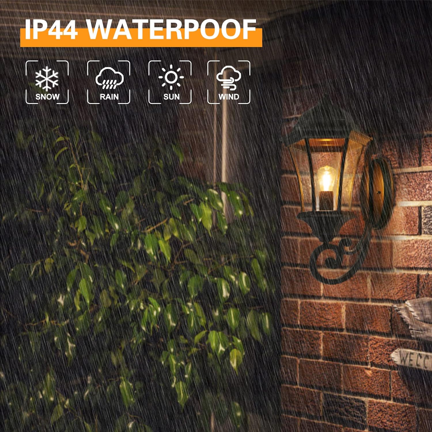 Cast Aluminum 24" Large Post Light with 3" Pier Mount, 2 Pack Exterior Pole Lights Fixture with Seeded Glass, Bronze Outside Lamp Post Lantern Head for Driveway Yard Garden Patio Pathway